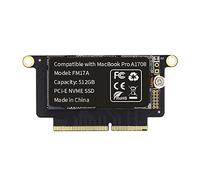 FLEANE FM17A 512 Go PCIE 3.0x4 NVME 3D NAND TLC Flash SSD pour MacBook Pro Retina A1708 (2016-2017) Outils de bricolage inclus (512 Go)