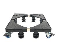 Fleau Home Lave-Linge Raise XL - Capacité 500KG - Surélevateur Réfrigérateur/Lave-Vaisselle/Sèche-Linge - Enrouleur de Meuble - Multifonctionnel - Socle Lave-Linge - Support Lave-Linge (Noire)