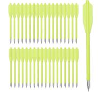 Flèche Arbalète Pistolet En Plastique Pour Cible De Fleche Arbalete De 50 Lb/80 Lb,6.3"" Boulons D'arbalète Pour Pratiquer La Cible De Tir Et La Chasse Au Petit Gibier (12/36pcs).[B1644]