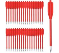 Flèche Arbalète Pistolet En Plastique Pour Cible De Fleche Arbalete De 50 Lb/80 Lb,6.3"" Boulons D'arbalète Pour Pratiquer La Cible De Tir Et La Chasse Au Petit Gibier (12/36pcs).[B1643]