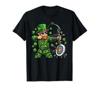 Flèche Chasseur d'arc Leprechaun Jour de la Saint-Patrick T-Shirt