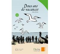 Flèche - Deux ans de vacances A2 - Jules Verne - Samir Scolaire - broché - Roman junior dès 9 ans