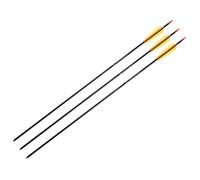 Flèche en aluminium 30" 6,75 mm ensemble 3 pcs. Poe Lang - Black