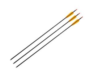 Flèche en aluminium 30" 7,2 mm - ensemble 3 pcs. Poe Lang - Black