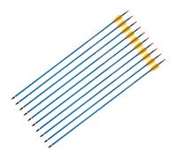 Flèche en aluminium Poe Lang 30" 8,0 mm Blue - kit 10 pcs.
