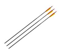 Flèche en fibre de carbone 30" - 3 pcs. Poe Lang - Noir