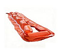 Flèche flottante de confinement d'huile en PVC, for le contrôle des déversements marins fluviaux, interception des débris d'eau du port, 1 pièce(150cmx20m)