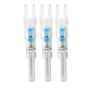 FlèChe LéGèRe De 6.2mm, Encoche éClairéE Par Led Avec Frappe Automatique, Accessoire De FlèChes De Tir à L'arc Bleu