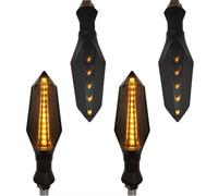 Flèche Lumières Compatible Avec Yamaha Pour Xmax 125 250 400 300 Pour Vmax 1700 Clignotant Arrière Gauche Droit Pour Moto, Indicateur De Clignotant À Eau Courante