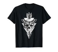 Flèche tête de Mort tête de Mort T-Shirt Graphique avec Valeur
