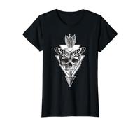 Flèche tête de Mort tête de Mort T-Shirt Graphique avec Valeur