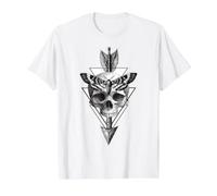 Flèche tête de Mort tête de Mort T-Shirt Graphique avec Valeur