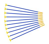 Flèches à Ventouse, 10 pièces, flèches en Plastique pour Enfants, 18, 5 Pouces, Ensemble de Jouets de tir à l'arc, Remplacement, Jouet d'entraînement pour Enfants, Jouet pour Adultes, Arc e