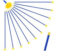 Flèches à Ventouse de Remplacement 10 pièces Jeu de tir à l'arc pour Enfants, flèches à Ventouse en Plastique pour l'entraînement au tir à l'arc, Jouets pour Enfants