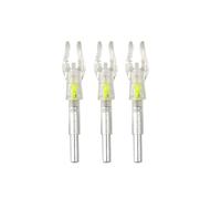 Flèches de tir à l'arc T64.pour ID 4.2mm,3 pièces,accessoires de chasse à faire soi-même - Type Yellow