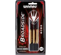 Fléchettes à pointe d'acier Broadside brass Winmau