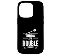 Fléchettes à Pointe en Acier pour fléchettes League 501 Double Out Coque pour iPhone 14 Pro