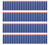 Fléchettes de rechange pour pistolets Nerf N-Strike Blasters - Lot de 100 - Couleur bleu marine