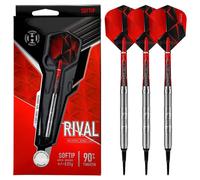 Fléchettes en acier Rival 90% Tungstène 26g - Précision et Performance