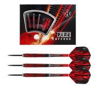 Fléchettes en Tungstène Fire Inferno 90% - 26g avec Finition Élégante