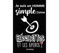 FLÉCHETTES ET APÉROS: Carnet de notes drôle