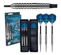Fléchettes - HARROWS - Assassin - 80% Tungstène - Pointe acier - Lot de 3 fléchettes