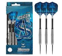 Fléchettes Harrows Assassin Light 80% Tungstène pointe acier (Plusieurs modèles)