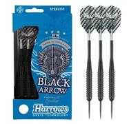 Fléchettes Harrows Black Arrow - Lot de 3 - Pointe Acier - 20 grammes