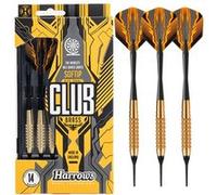 Fléchettes Harrows Club Brass pointe nylon 16GK