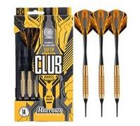 Fléchettes Harrows Club Brass pointe nylon 16GK Multicolore G