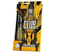 Fléchettes Harrows Club Brass pointe nylon