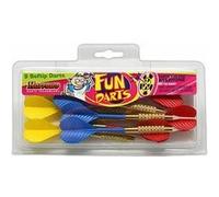 Harrows Lot de 9 fléchettes pointes plastique - nylon FUN DARTS