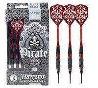 Fléchettes Harrows Pirate pointe nylon Rouge 18GK Multicolore G