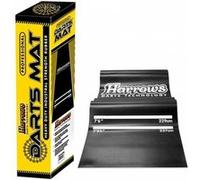 Harrows Pro Rubber Darts Mat Noir 300 x 65 cm