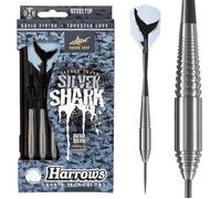 Harrows Fléchettes Silver Shark Arrow – Pointe acier – Look tungstène – 21 g (lot de 3)