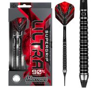 Fléchettes - Harrows - Supergrip Ultra - 90% Tungstène - 18g - Mixte