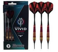 Fléchettes Harrows Vivid 18GR pointe nylon Rouge Multicolore G