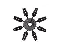 Fléchettes Licorne Clip plastique noir Accessoire de fléchettes Protection contre les dommages en vol