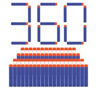 Fléchettes Nerf 360 pièces 7.2cm Mousse Recharge de Fléchettes pour N-Strike Mega Elite Blasters Pistolet Jouet