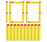 Fléchettes Nerf - Compatible N-Strike Elite - 100 pièces - Mousse Sûre - Réutilisables - Enfants 8 ans+