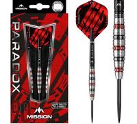 Fléchettes pointe Acier - MISSION - Mission Paradox M2 90% - Tungsten 90% - 22G., 24G., 26G. - 55.00 mm