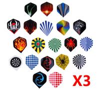 Fléchettes professionnelles de 60 pièces, de haute qualité, pour jeux d'intérieur, accessoires durables