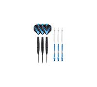 Fléchettes Professionnelles Tesli en Acier - Ensemble de 3 - 23g - Couleur Bleue