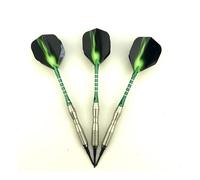 Fléchettes professionnelles - VETOBIOL - Pointe souple verte - Poids 18g - Longueur 16cm - Alliage d'aluminium