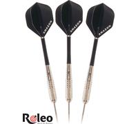 Fléchettes Steeldart R-1 de Roleo Darts - 21g incl. boîte de fléchettes