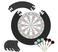 Fléchettes Surrounds, Surround de Cible Cercle Intérieur 45cm avec Fléchettes, Anneau de Jeu de Fléchette Amovible, Anneau de Protection pour Cible de Fléchette, Prévention des Dommages aux Murs