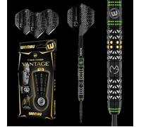 WINMAU Michael Van Gerwn MvG Vantage Tungstène Steeltip Fléchettes 22 Gramme avec Prism Vols et Vecta Porte-empennages (Tiges de fléchettes)