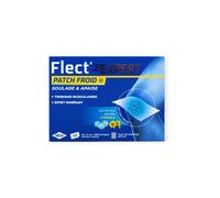 IBSA Flect'Expert Patch Froid – Extraits d'Arnica et de Marron d'Inde – Hydrogel – 5 patchs