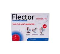 Flector Tissugel EP 1% Douleur et inflammation 10 emplâtres médicamenteux