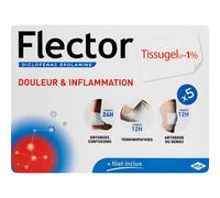 Flector Tissugel EP 1% Douleur Et Inflammation 5 Emplâtres